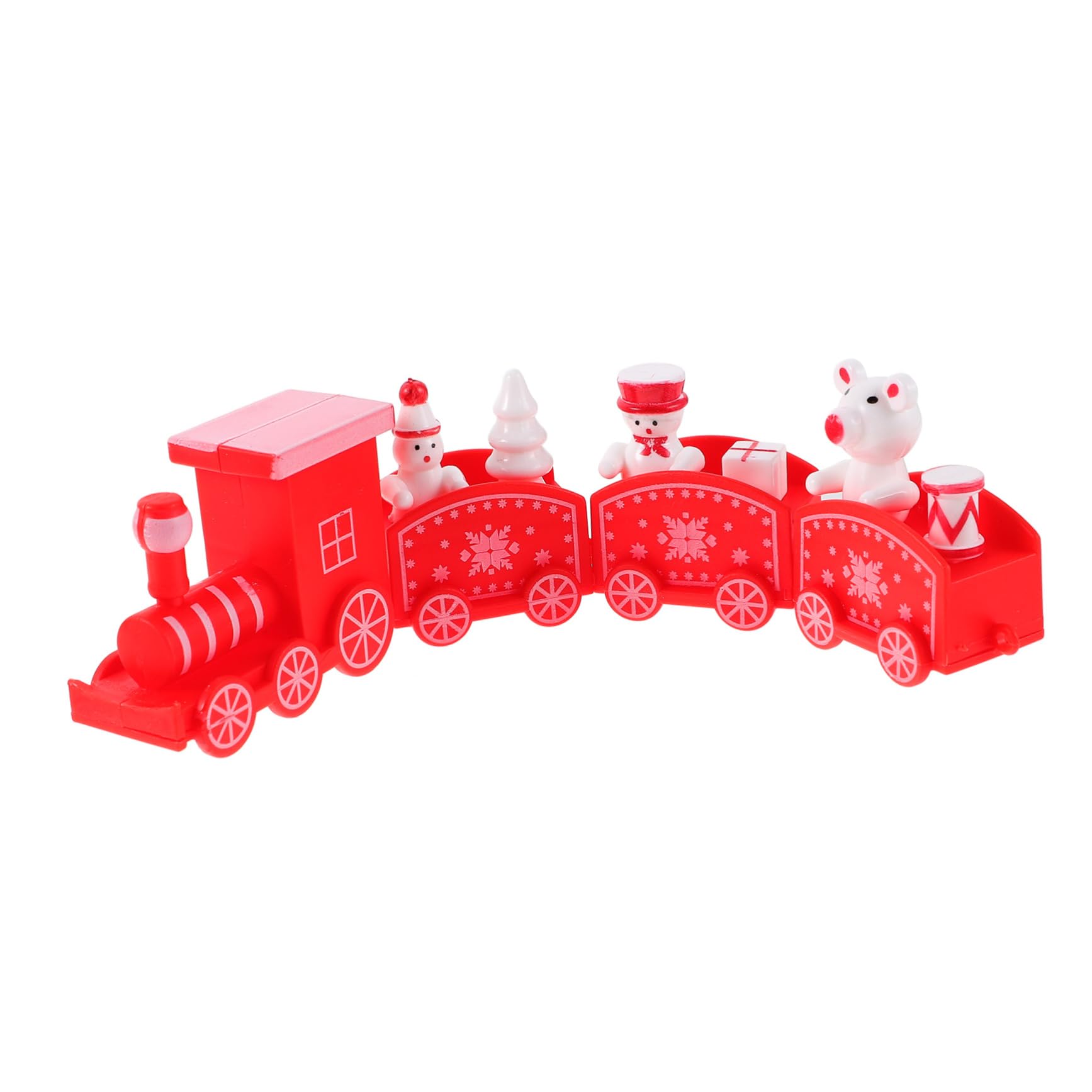 KOMBIUDA Christmas Train Mini Decor Toddlers Christmas Decor Christmas Train Christmas Decoration