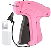 habgp Tagging Gun for Clothing with 5 Needles and 2000 Fasteners, (Not Stitch Gun) Price Tag Gun for Clothes, Fabric Pricing Gun for Retail, Handheld Plastic Shirt Garment Tag Attacher Machine