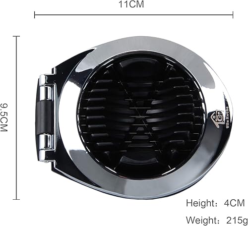 Miniatura 7 de Cortador de huevos de acero inoxidable multifunción Huevos duros duros Lavavajillas Cortador de huevos de alta resistencia Ayudante de cocina