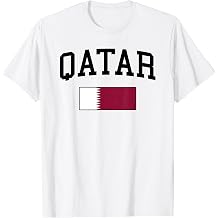Qatari Flag Men Women Kids Qatar T-Shirt