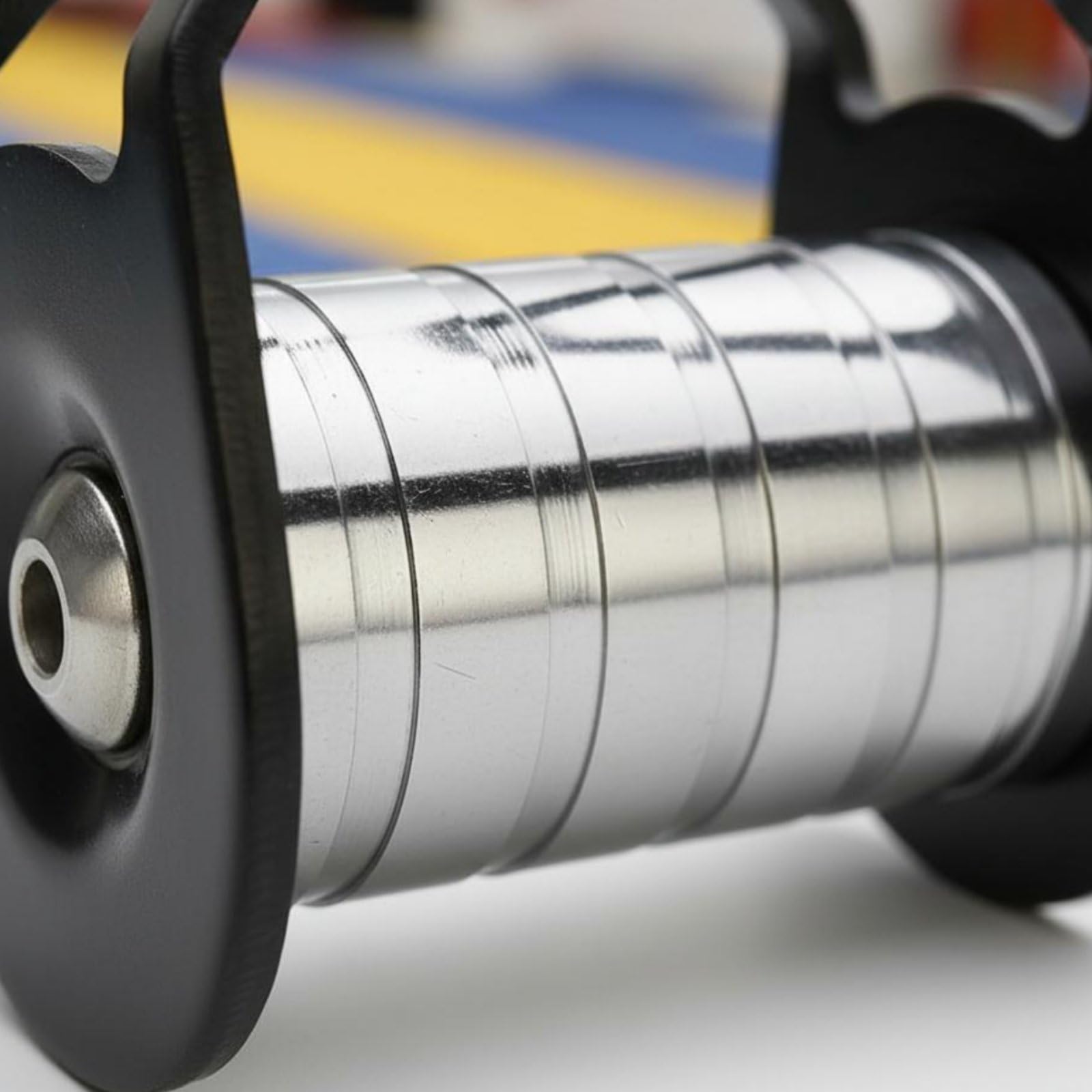 Carrello Scivolo Sospeso Doppio Cuscinetto Puleggia con Cuscinetti Doppi Acciaio Inox Attrezzatura Sportiva per Bambini, Asilo