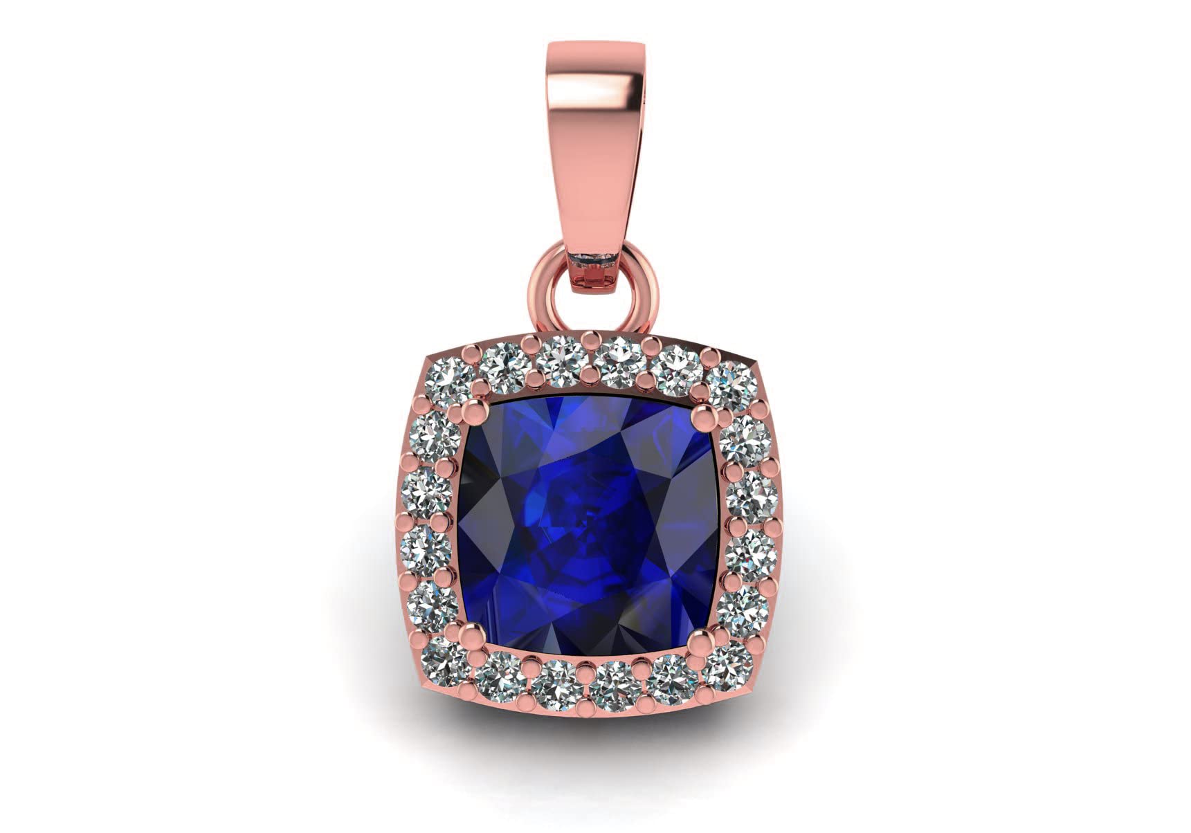 5.25 Ratti 4.50 Carat Lab Certified Blue Sapphire Stone Rose Gold Beautiful Pendant For Girl And Women-image-35