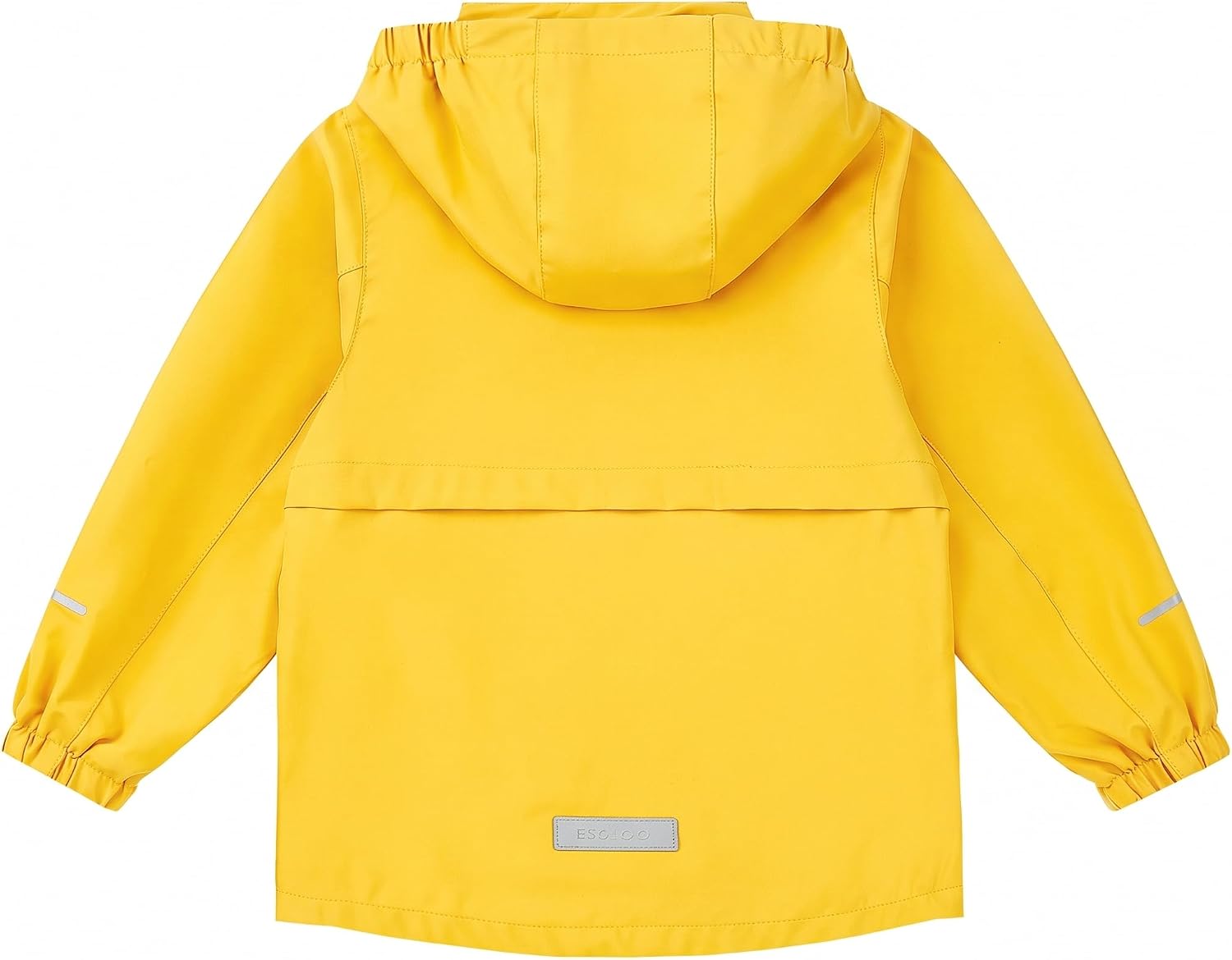Boys Girls Soft lining Hooded Rain Jacket | Lightweight windbreaker rain coat, Elastic cuff & detachable hood, Perfect for kids daily school trip or rainy day.