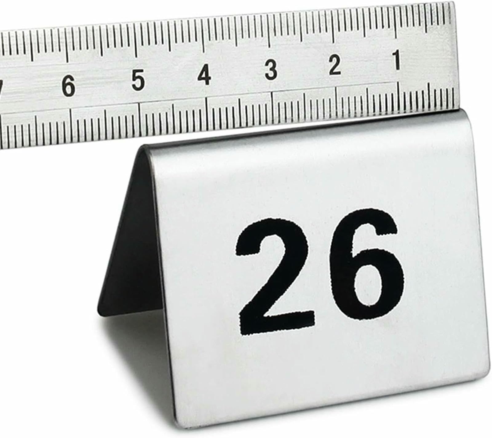 Numéro de table de banquet en inox pour l'aménagement chic des mariages