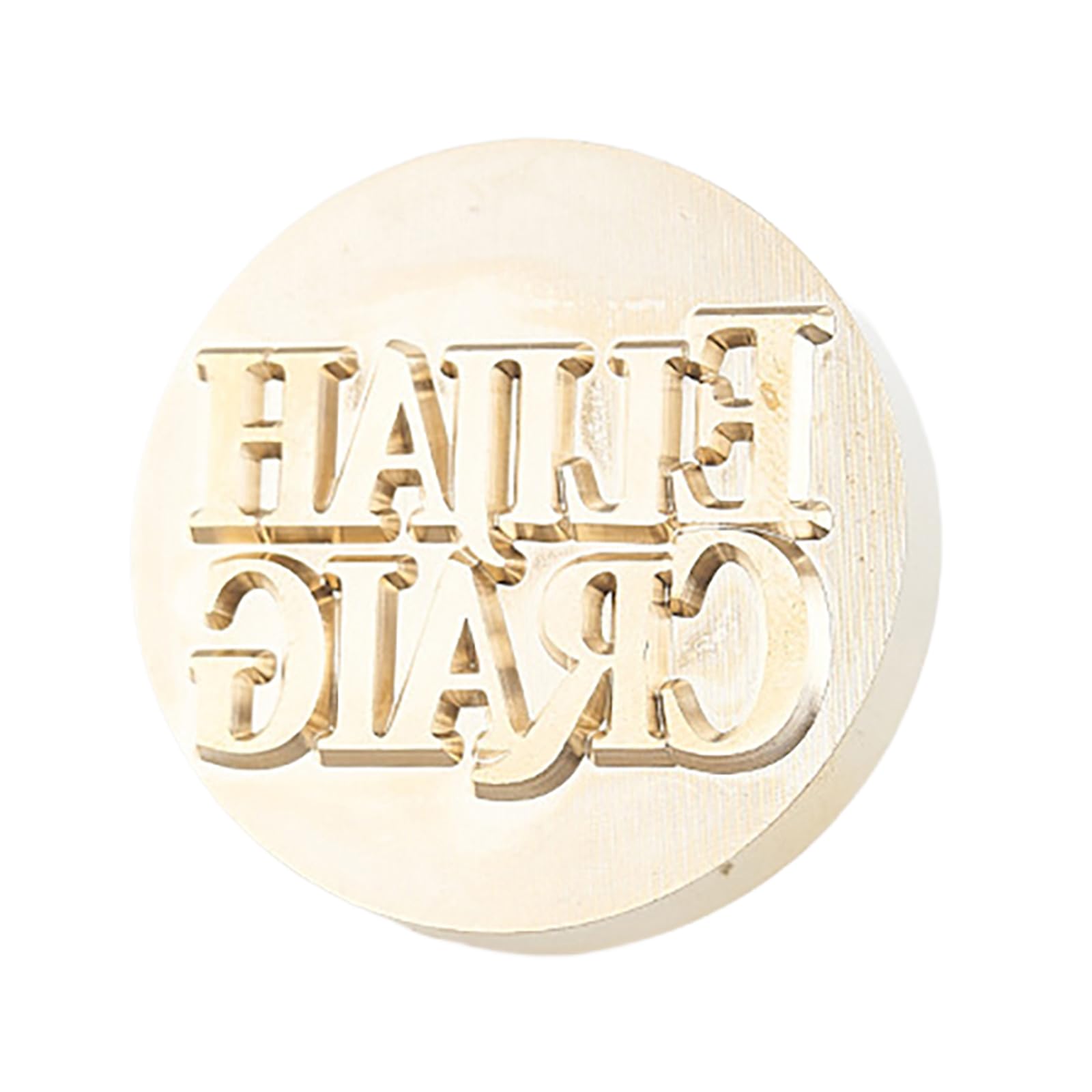 Buxuaaaa Stamp Head Sealing Stamp Head with Vintage Pattern for Seal Letter Envelope Invitation Package Decoration Decorative Brass