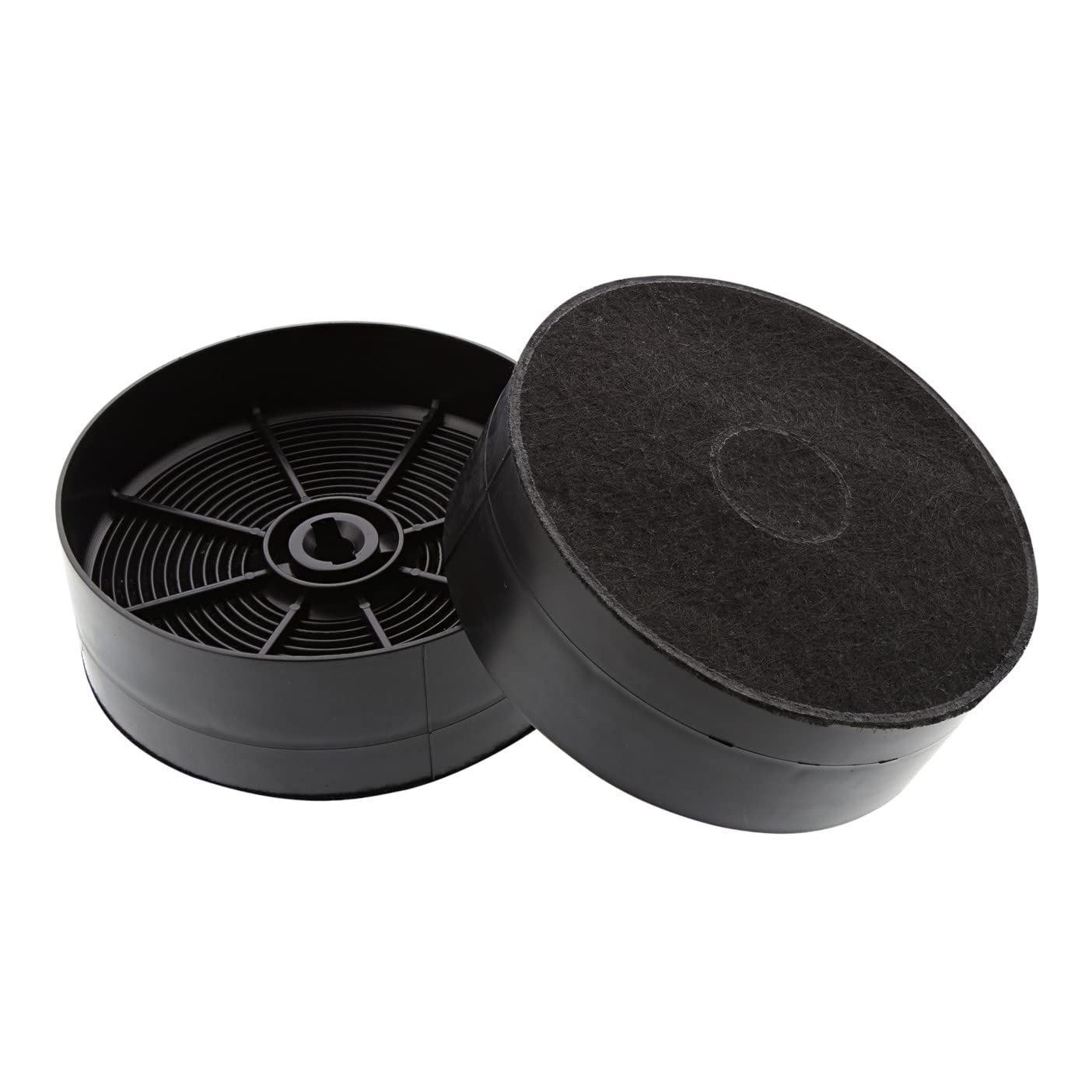 sparefixd Filtres à charbon ECFB03 125 mm de diamètre x 2 pour hotte AEG