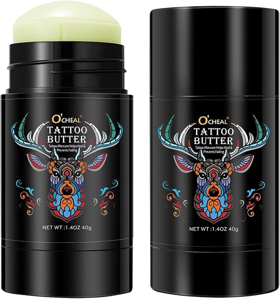 Tattoo Aftercare Butter Balm for Healing and Brightening