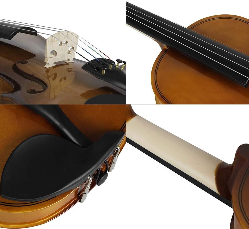 バイオリンセット プロ仕様の弦楽器 4/4 エレクトリックバイオリン