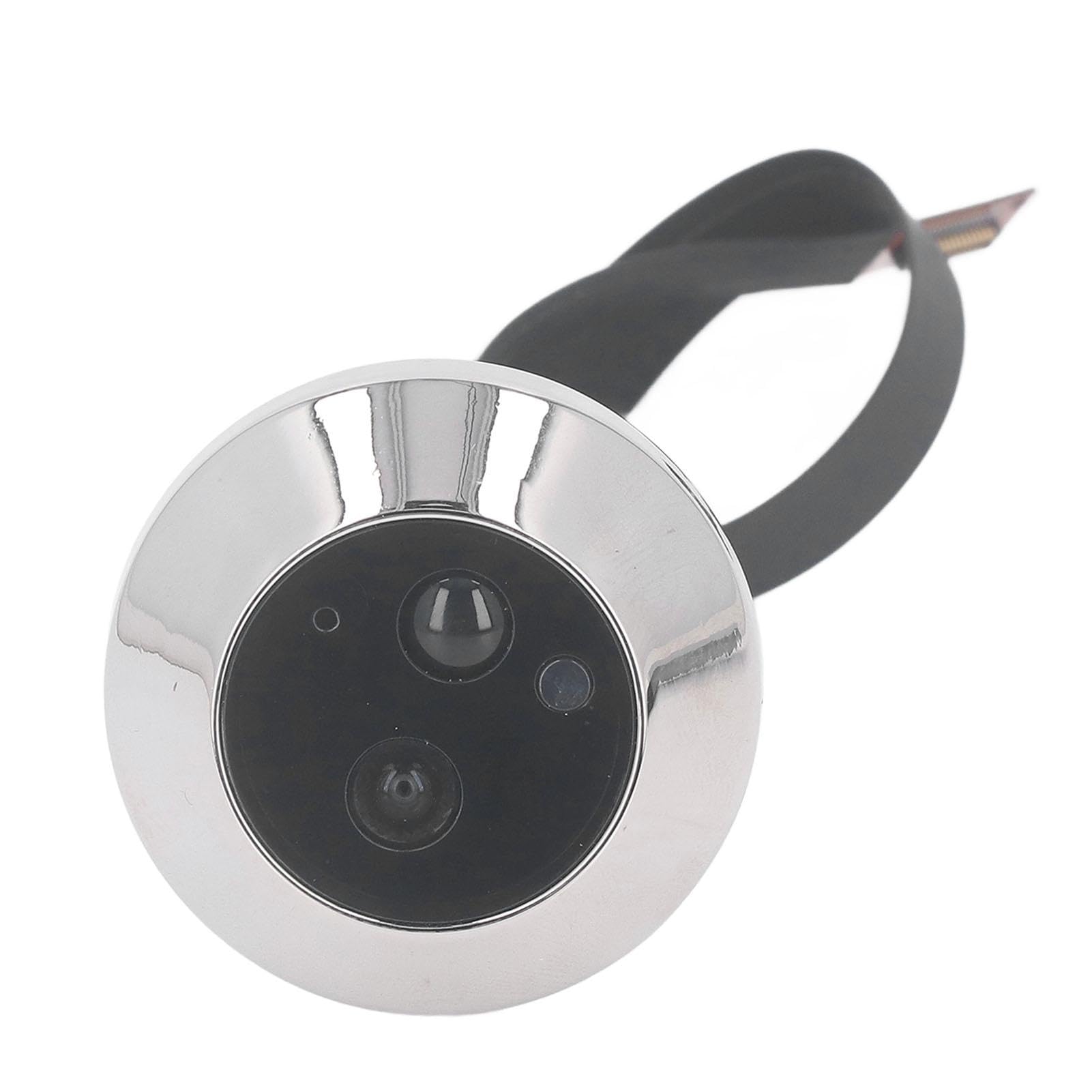 Nikou Videocitofono intelligente senza fili da 1080P, con schermo a colori da 4,3 pollici, videochiamate bidirezionali, riconoscimento personale, per porte da 35 a 120 mm