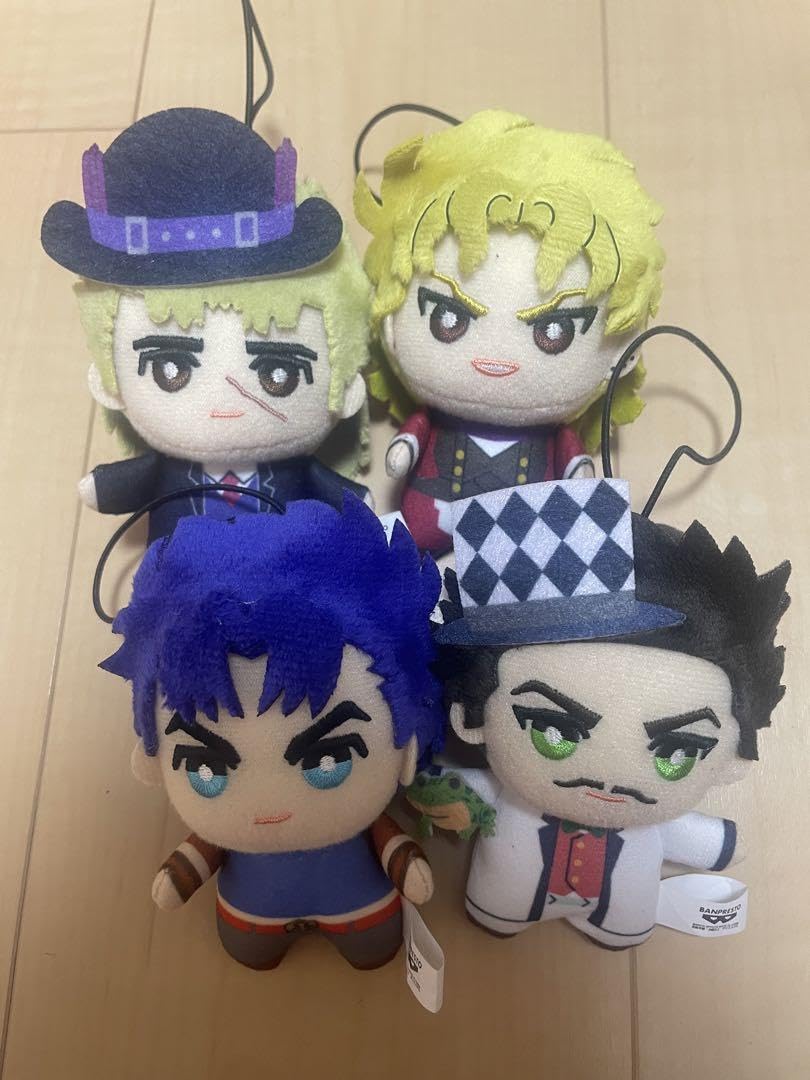【全4種コンプセット】ジョジョの奇妙な冒険 ちみっともぬい ジョジョの奇妙な冒険 黄金の風 ちみっともぬいvol.4 | GOODS