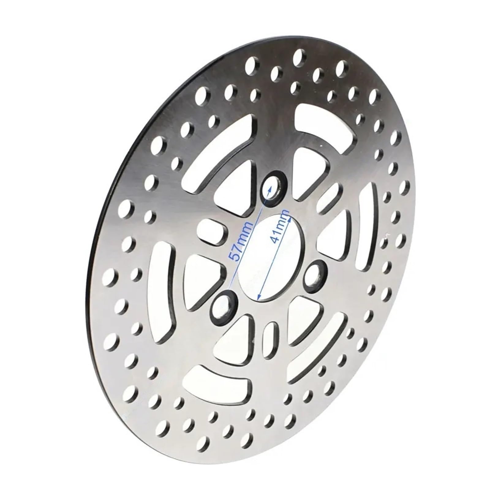 Disco freno flottante Disco Freno Per Moto Da 200 Mm/220 Mm, Ruota Anteriore E Posteriore, 3 Fori, 57, Per Pitbike Scooter(220mm 57)