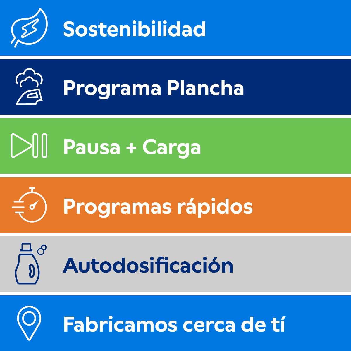 Balay - Lavadora, Libre Instalación, 10 kg, AutoDosificación, Programas Super Rápido y Rápido/mix, Programa plancha, Silenciosa, Home Connect, acero mate antihuellas, 3TS3104XH
