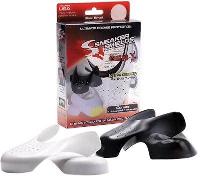 Sneaker Shields 2 PAIR The Original GEN-X COMBO PACK Shoe Crease Preventer - BEWARE OF COUNTERFEITS