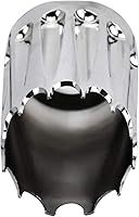 Vista 4 de HDBUBALUS Cubiertas deslizantes de horquilla superior para Harley Touring Road King Street Electra Glide Cromo