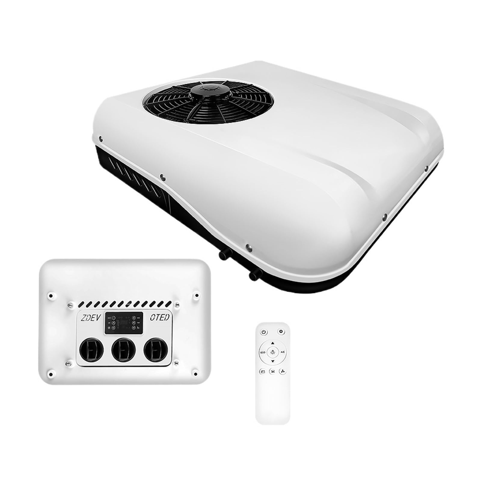 Air Conditioning System 12V 24V Roof Top Truck Parking Conditioner, Cooler Electric RV Quiet Comfort Highly Efficient Cooling(24v)