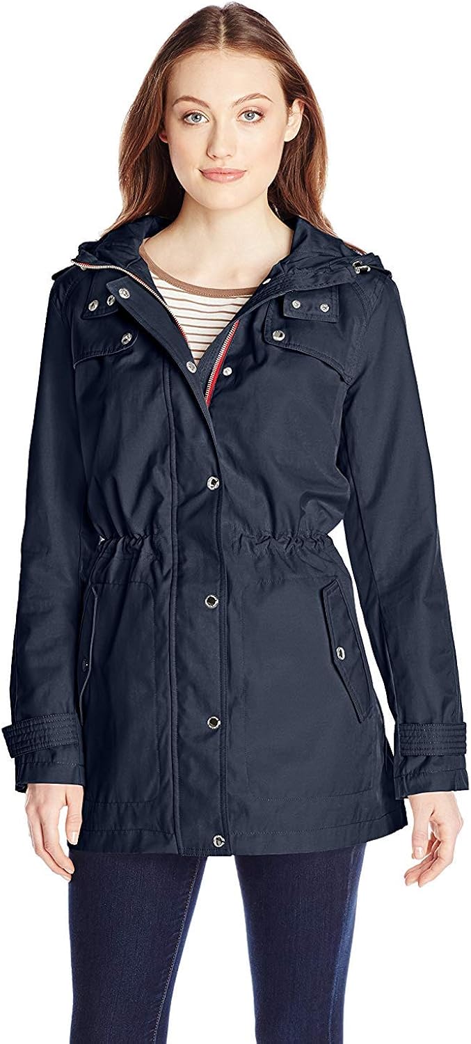 tommy hilfiger white anorak