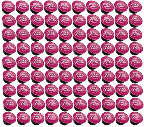 Dolce Gusto Espresso Coffee Pods Sold Loose (Total 100 Pods)