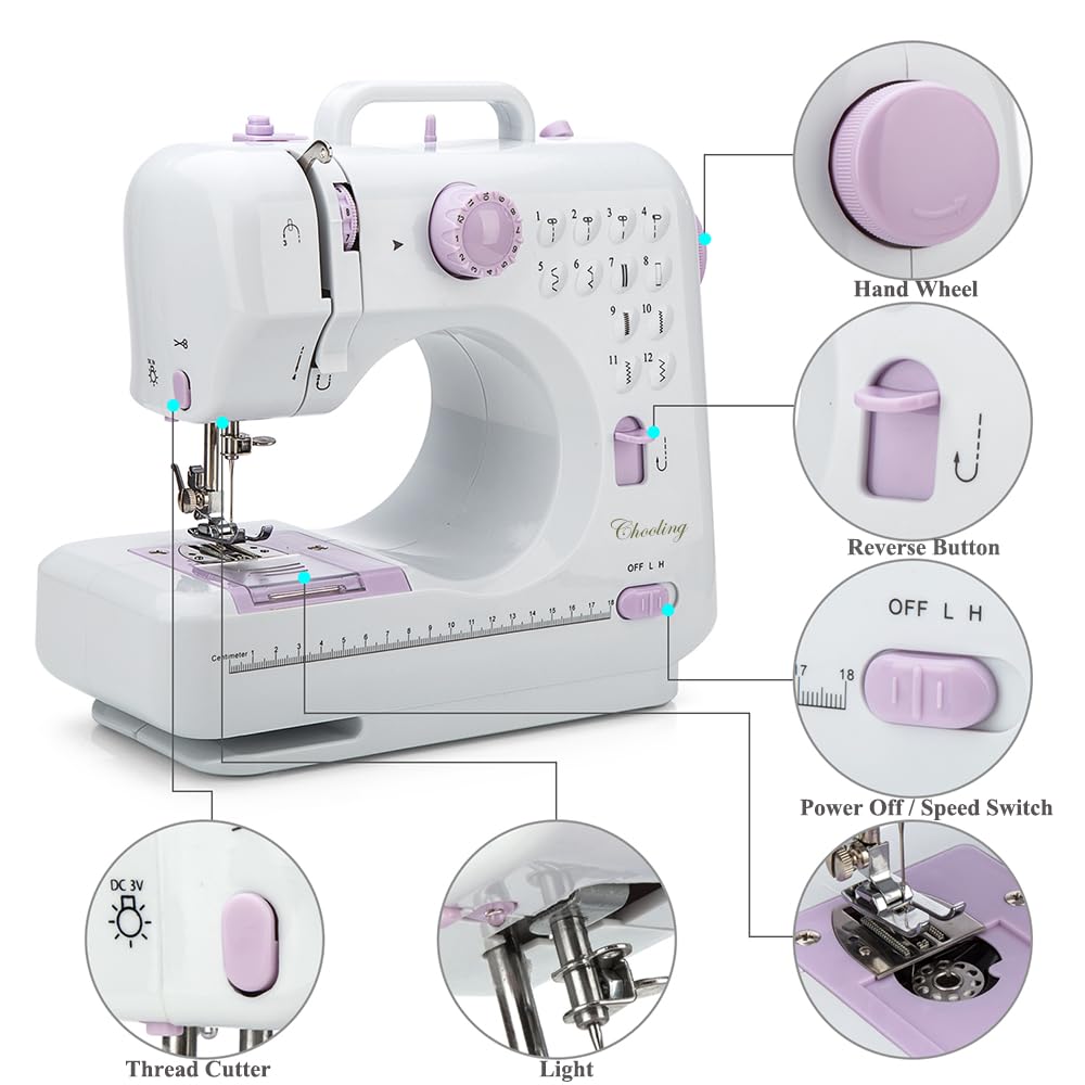 Sewing Machine Mini For Beginner By Chooling - UK Sewing Machine Beginner