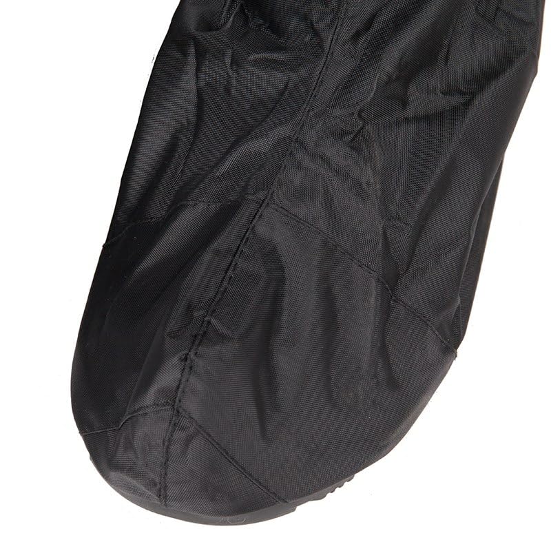 DXR TWISTER RUBBER Sur-Bottes Imperméables Moto Scooter Vélo | Sur-Chaussures Pluie Étanches | Élastiques Intégrés | Semelle Antidérapante TPR | 2XL