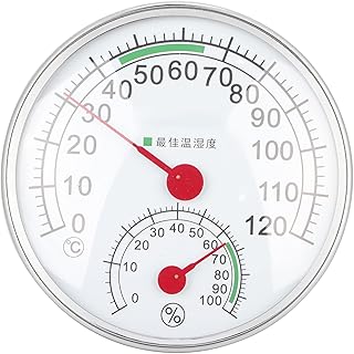 Sauna Thermometer,Digital Hygrometer,Wall Hanging Type Sauna Room Thermometer Hygrometer Temperature Humidity Meter Measurement Tool for Home Sauna