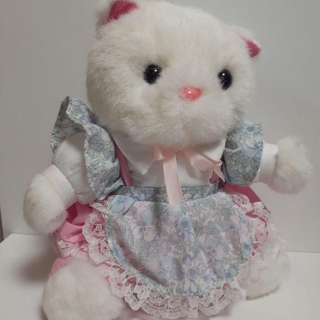 Amazon.co.jp: ビンテージ 昭和レトロ ファンシー ねこぬいぐるみ ネコ 