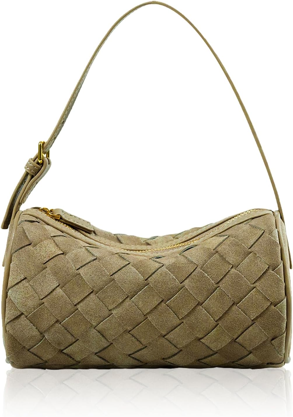 Mini Woven Leather Bag, Little Handbag, Small Woven Purses for Women, Leather Top-handle Bags, Mini Evening Bag
