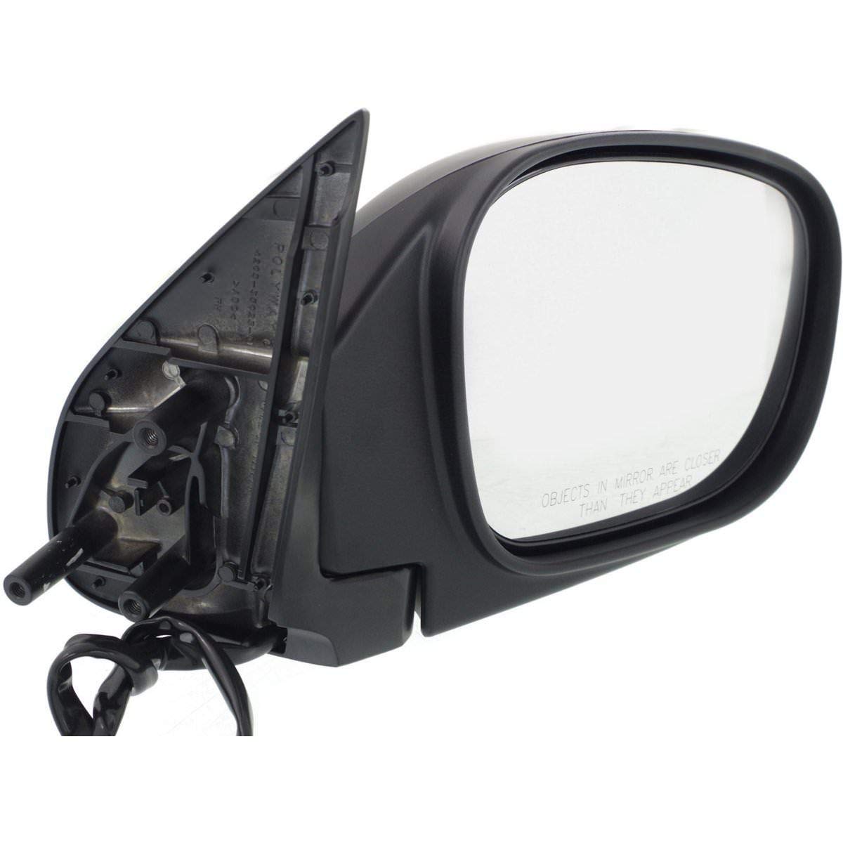 Right Side Power Heated Mirror For 2000-2004 Nissan Pathfinder - Passenger Side, Paintable - View #8