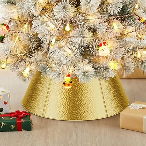28" Metal Christmas Tree Collar by M SANMERSEN Cover
