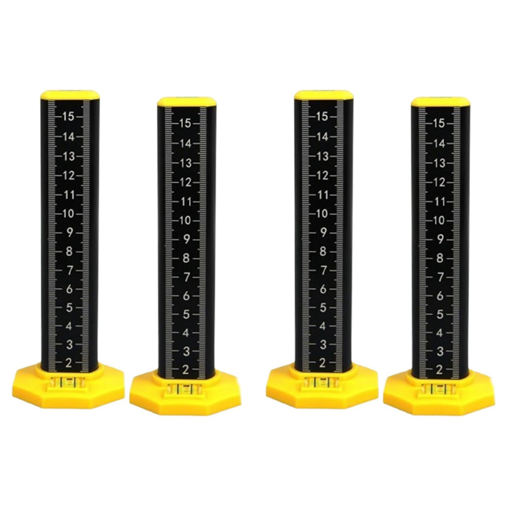 Jnchdghwa As Shown 2X Ceiling And Floor Tile Height Ruler,Double-Sided Scale Dual Use Measuring Ruler With Magnetic Base