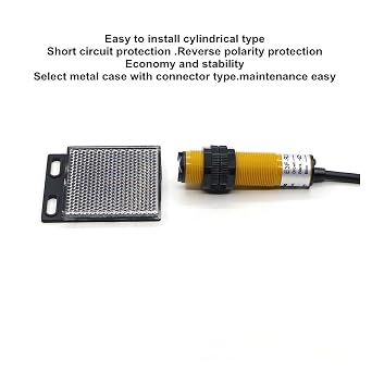 Optical E3F-R2B2 PNP Reflective Photoelectric Sensor Switch