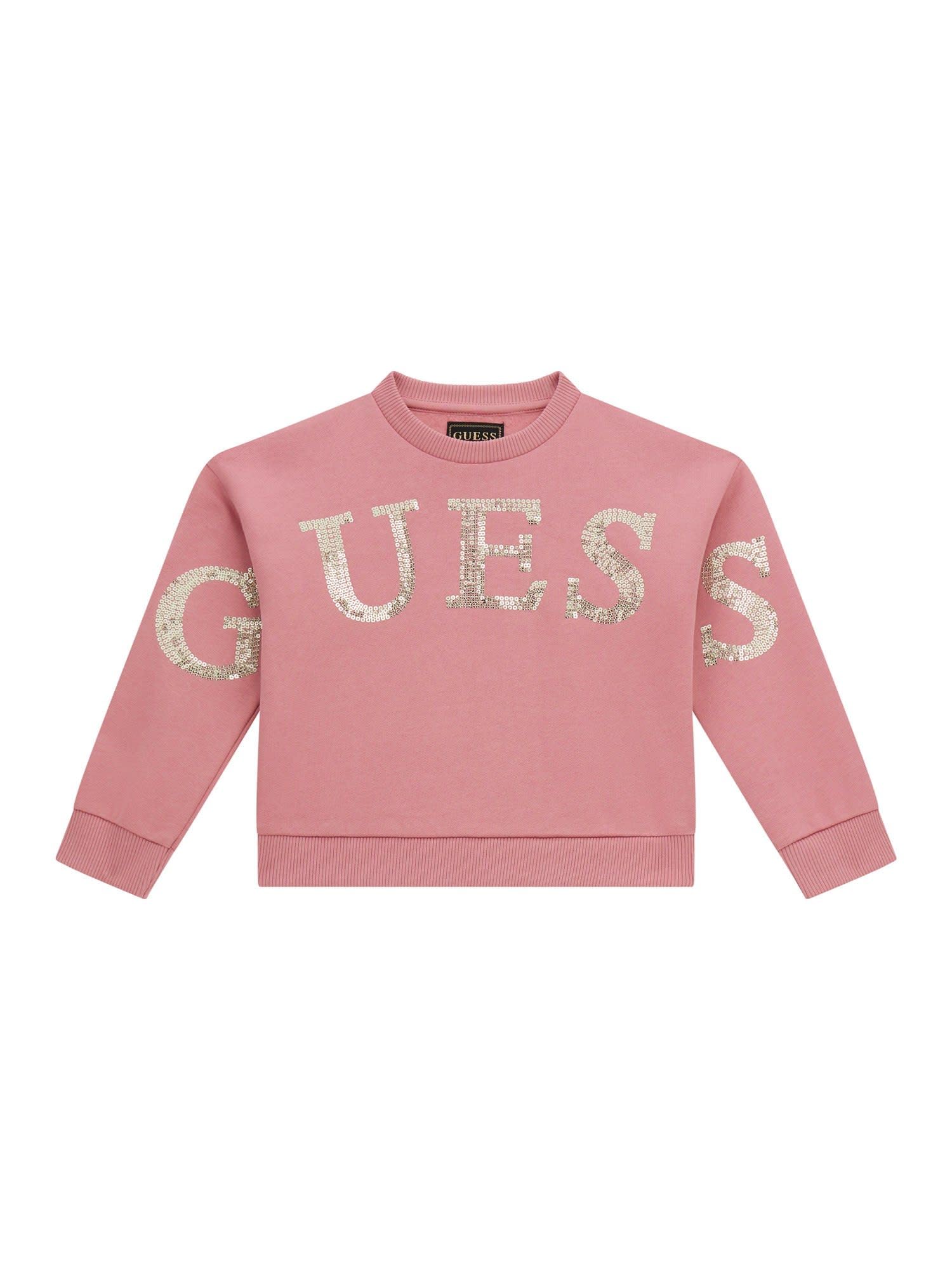 GUESS Long Sleeve Active Top Felpa da bambina