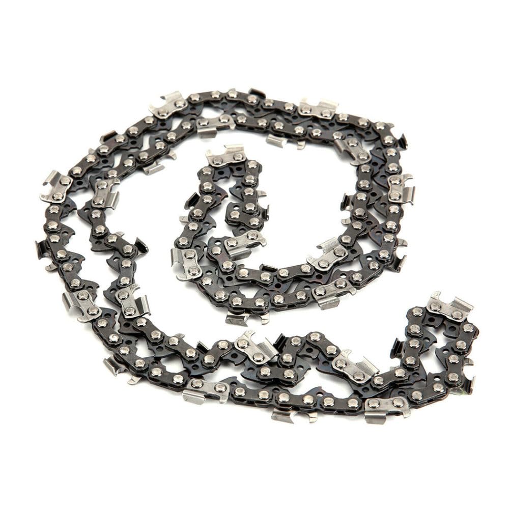 2 cadenas de motosierra de 14 pulgadas, herramientas de corte de madera de 3/8 pulgadas, 52 eslabones, h