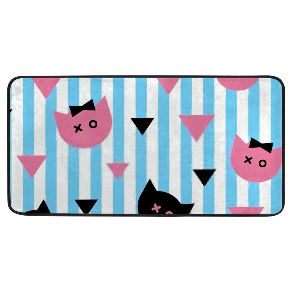 Tapis de cuisine antidérapant lions de mer 39x20" lavable