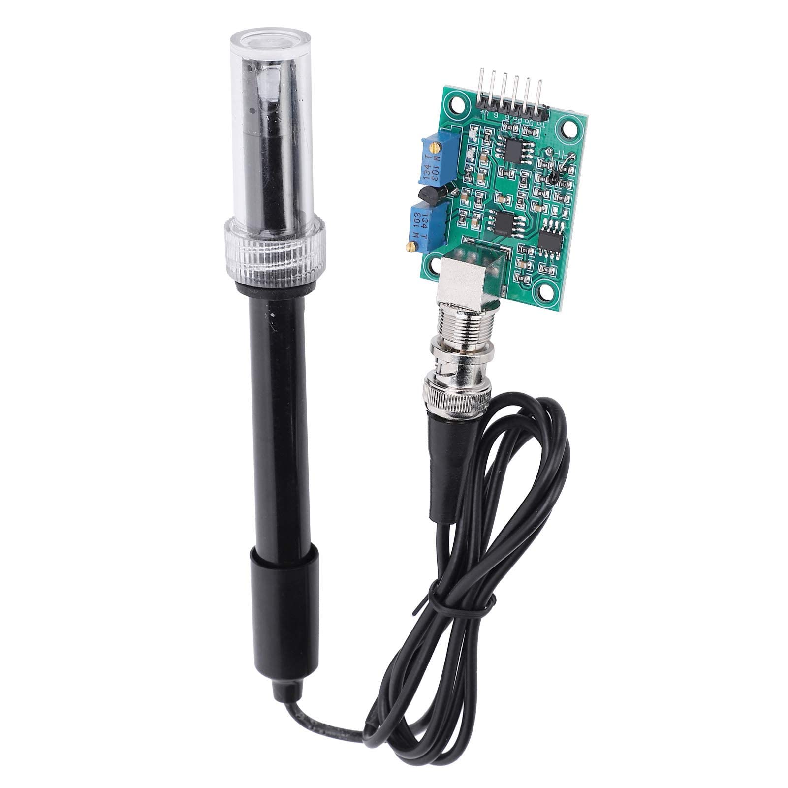 Sonda Sensore pH per Monitoraggio e Controllo Industriale, Modulo di Rilevamento pH014 con Elettrodo per Acquisizione Dati in Tempo Reale