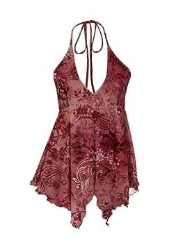 トップス VIAVANDA ASYMMETRIC HALTER TEE TOPS – VIAVANDA