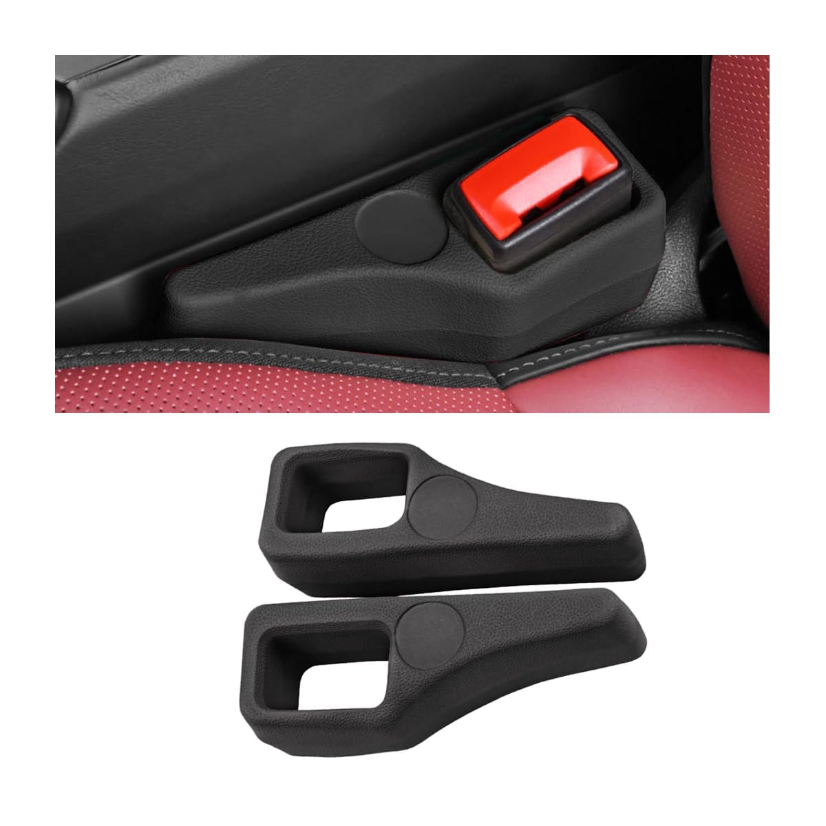 YUANQI 2PCS Car Seat Gap Filler for Ford Transit Mk4 Mk5 Mk6 Mk7 (1991-2014), No Drop Bench Gap Organizer Between Seat and Console, Prevents Items From Falling Automotive Storage Accessories