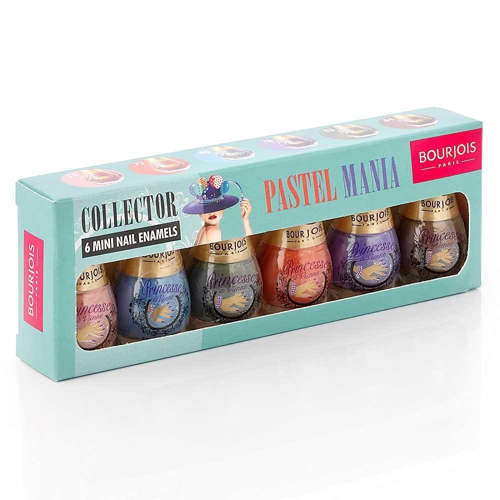 Pastel Mania Mini Nail Enamels Set - 6 Piece