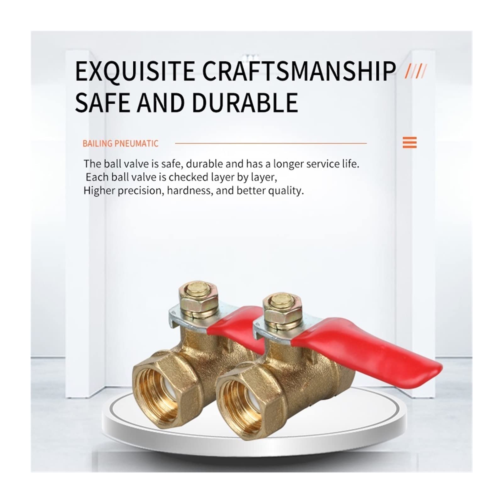 Valvola A Saracinesca In Ottone 3/4" - Per Acqua, Olio, Gas E Vapore - Foto 11