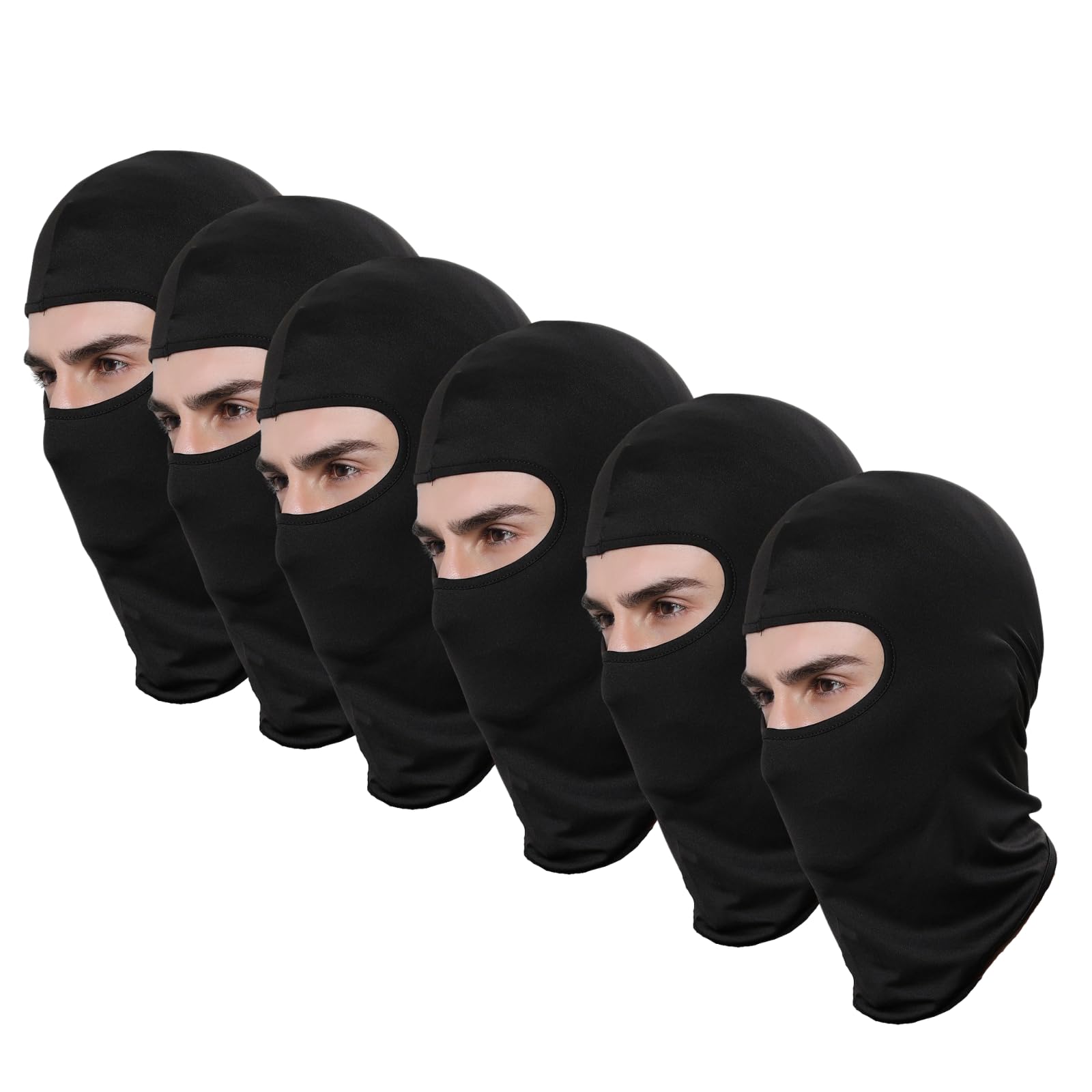 BYONGCHO Balaclava Cover Full Face Mask Sun Black Neck Warmer Hat Men Windproof Masks for Outdoor