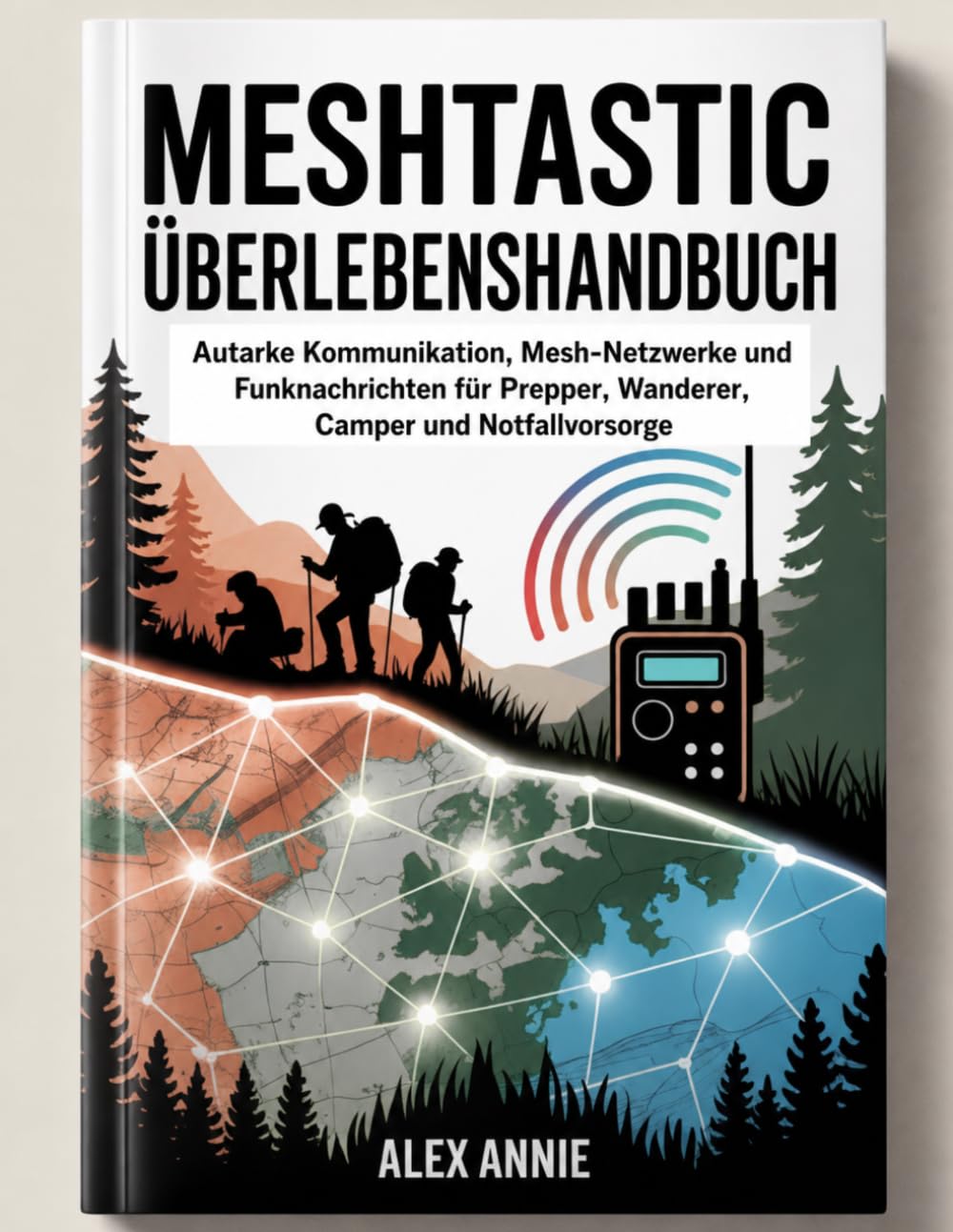 Meshtastic Überlebenshandbuch: Autarke Kommunikation, Mesh-Netzwerke und Funknachrichten für Prepper, Wanderer, Camper und Notfallvorsorge