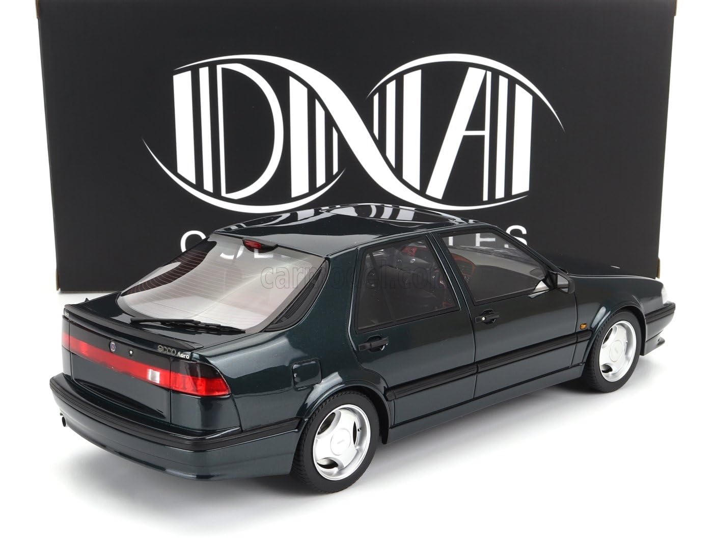 DNA Collectibles 1/18 Saab 9000 Aero CS 1985 – Verte – Résine – Limited