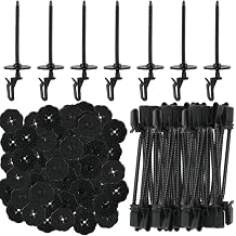 Solar Panel Guard Clips, 30 PCS 33 mm Nylon Solar Panel Bird Proofing Kit | Animal Guard Fastener Clips, Plastic Solar Panel Clips for Bird, Guard for Solar Panels for Bird Wire Pigeon Proofing,Mouse
