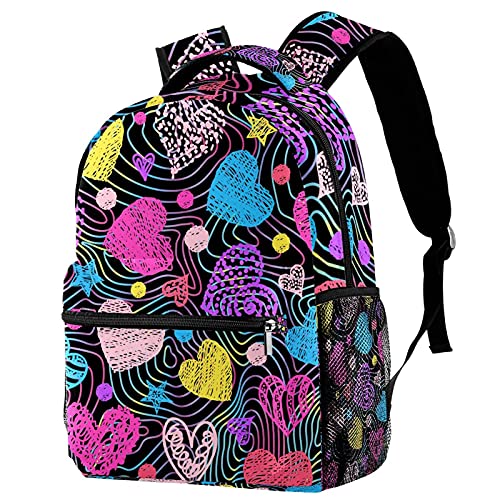 Sac à dos ordinateur portable pour adolescentes motif licorne coloré