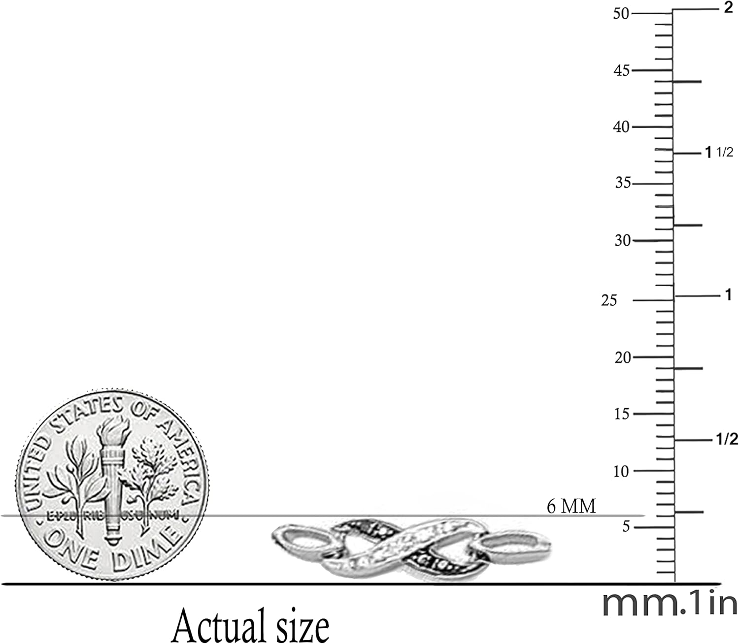 Dazzlingrock Collection 0.36 Carat (ctw) Round Black & White Diamond Ladies Infinity Tennis Link Bracelet 1/3 CT, Sterling Silver