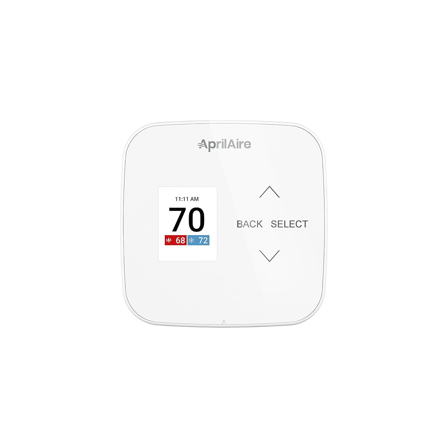 AprilAire S84N1H1C Programmable Thermostat, SingleStage 1 Heat/1 Cool