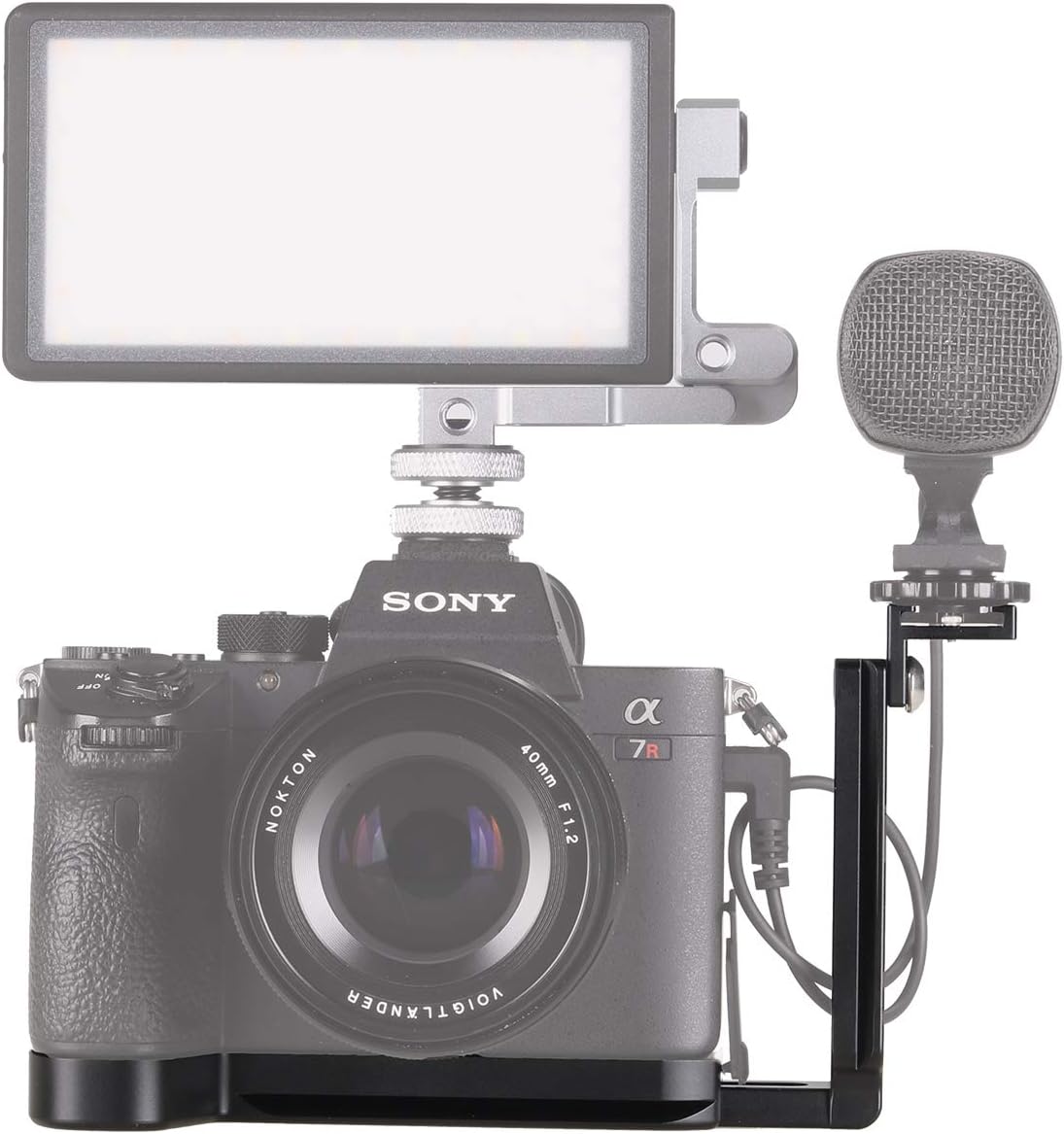 WEPOTOA7III A7R3 A7R3a A7rm3 A7M3 A7M3K A9 Camera Hand Grip Quick Release Plate L-bracket QR Plate For SOYN A7III A7R3 A7R3a A7rm3 A7M3 A7M3K A9 Camera
