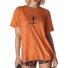 Valentine's Day Womens T Shirt 100% Cotton Short Sleeve Crew Neck Drop Shoulder Soft Breathable Casual Graphic Tees