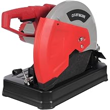 2800W Cutting Machine, 13.98in Blade Diameter Cut Off Saw,3900rpm No-load Speed,0-45 Adjustable Cutting Saw, Chop Saw for Cutting Solid Wood, Steel Bars