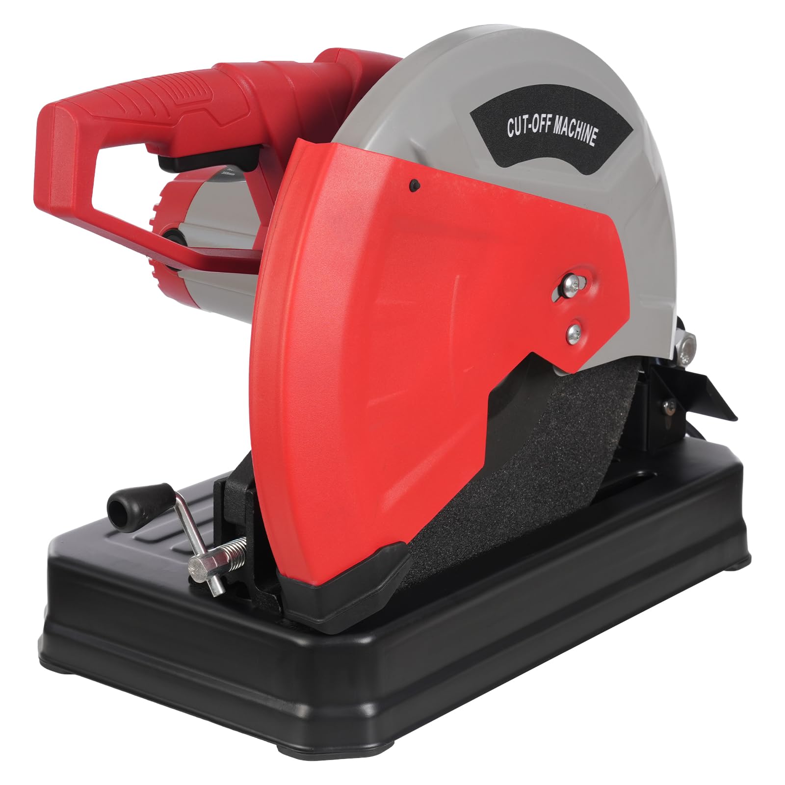Chop Saw, 14 -Inch 2800W Portable Adjustable Angle Metal Chop Machine Heavy Duty Cutting Modern Cut Off Saw Floorstanding Cutting Machine with Locking Device for Steel Rebar Iron Aluminum