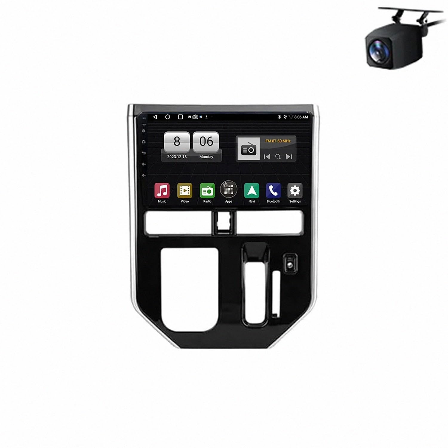 Radio Macchina Touch Screen per Toyota Tank 2016-2023 Wireless Carplay Android Auto Stereo Auto Bluetooth Ips con Pantalla Táctil con Gps, 8 Nucleo 6G+128G